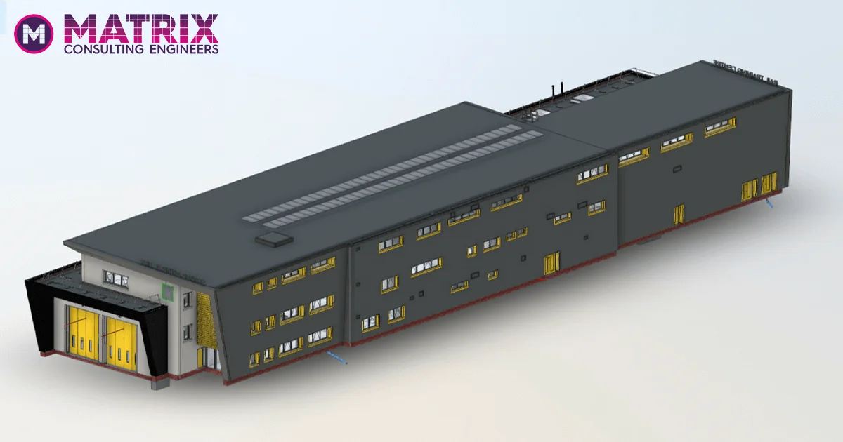 Matrix Consulting Engineers - Network Rail Building - Bim Examples