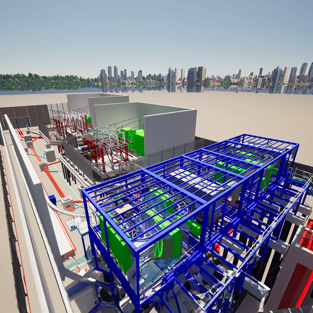 BIM Building Information Modelling Example Substation.