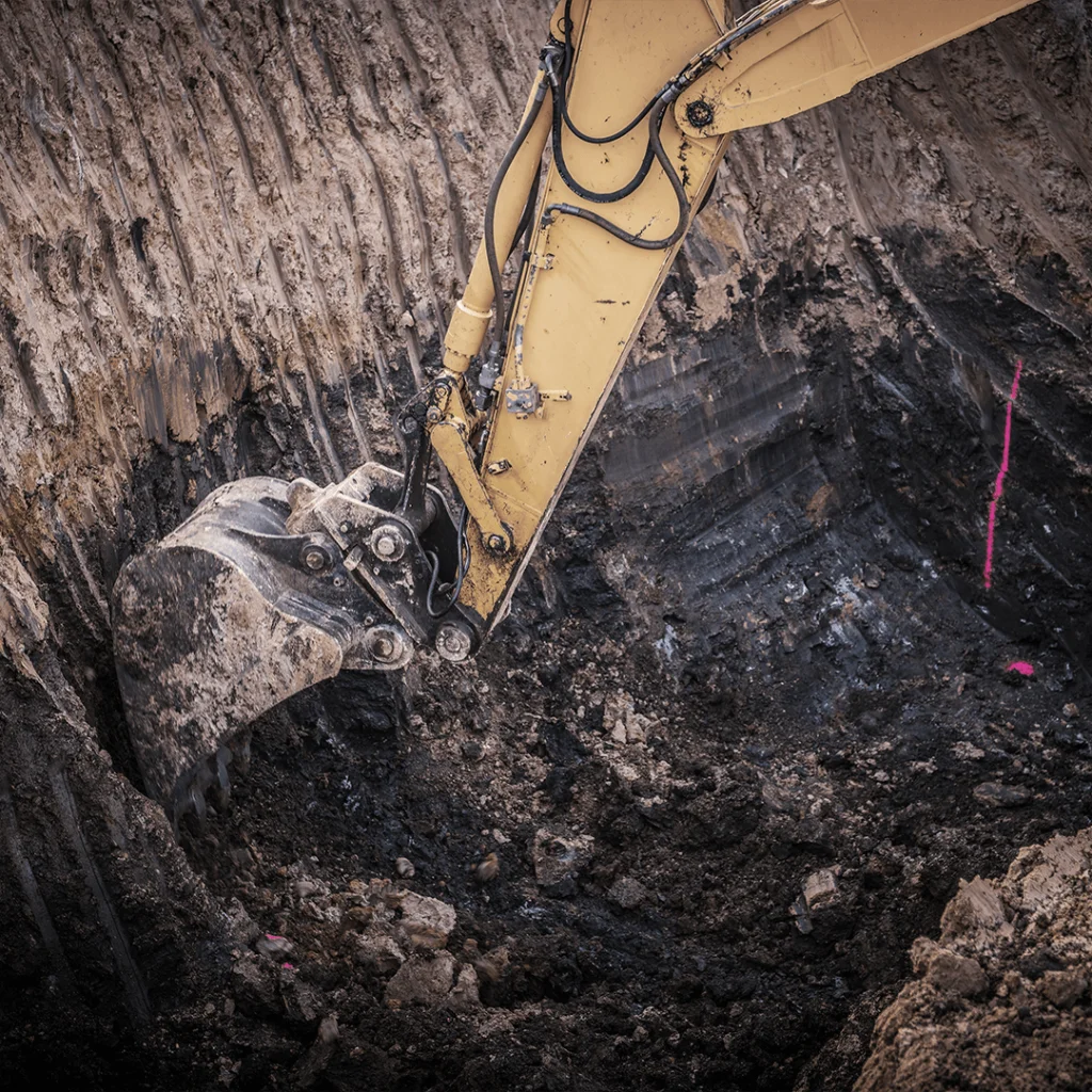Excavation Support Image Example - Matrix Consulting Engineers