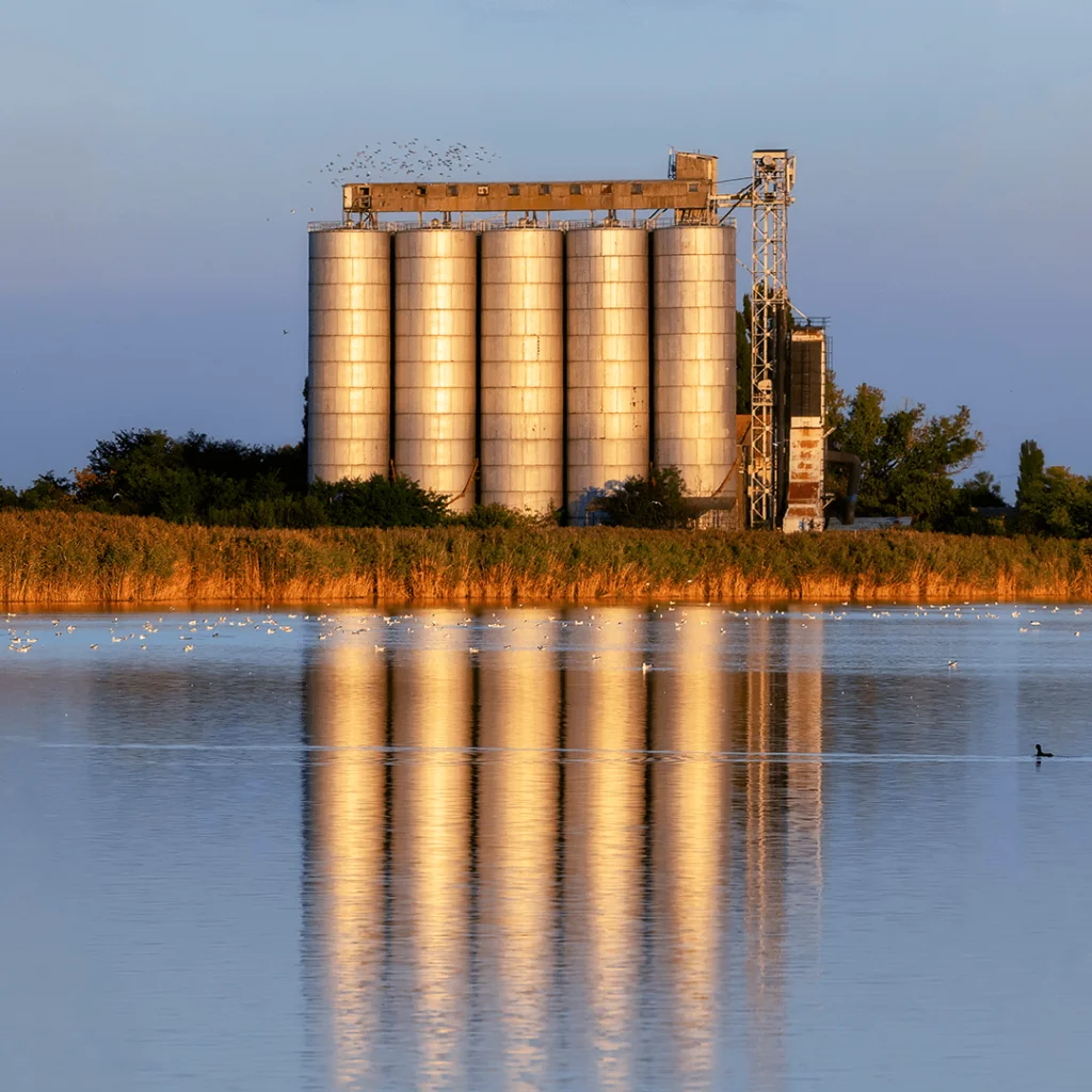 Silo Lifestyle Shot Example - Matrix Consulting Engineers.